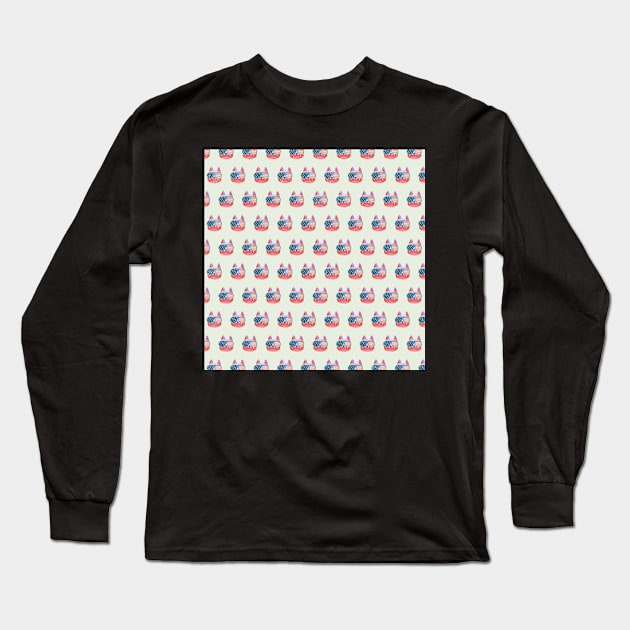 4th of July Long Sleeve T-Shirt by melomania